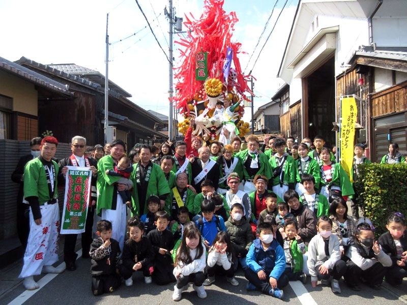 滋賀県・第二区左義長保存会